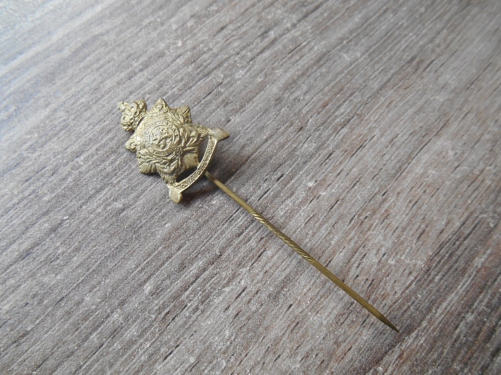 Korps Mariniers insigne goudkleurig, Ophalen of Verzenden, Marine, Nederland, Overige typen