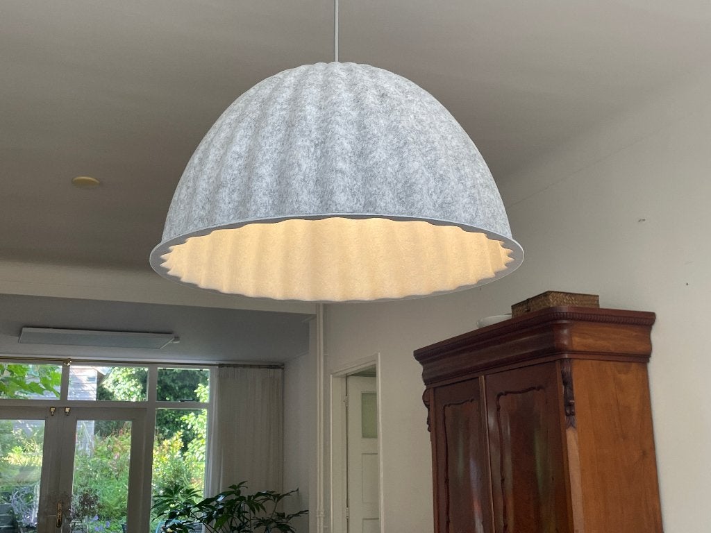 Design hanglamp Muuto 'Under the bell' - als nieuw, Ophalen, Overige materialen, E27 (groot), Zo goed als nieuw