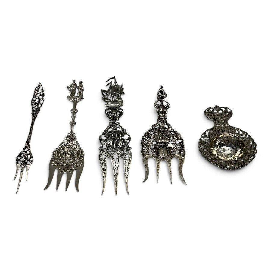 Lot divers zilver, Antiek en Kunst, Ophalen of Verzenden, Zilver