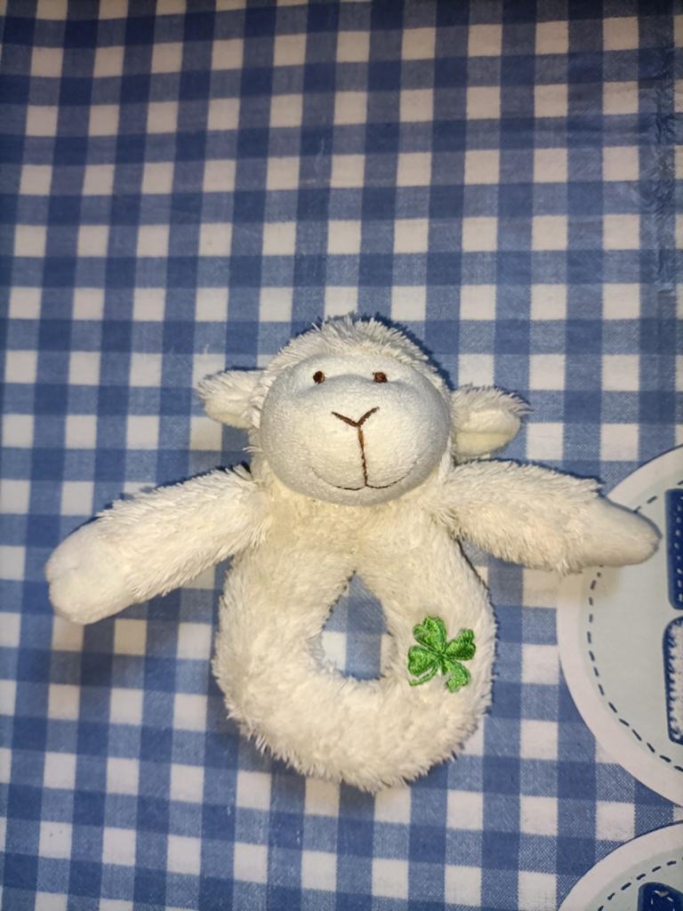 Happy Horse schaap Lammy rammelaar met klavertje 4, Ophalen of Verzenden, Zo goed als nieuw, Overige typen
