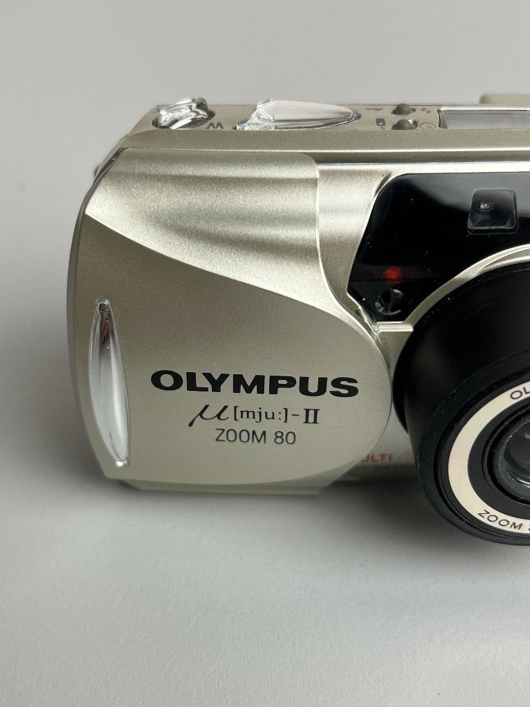Olympus mju -II Zoom 80 fototoestel, Audio, Tv en Foto, Fotocamera's Analoog, Gebruikt, Olympus, Compact, Info@olympus.com