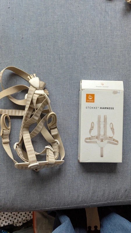 Stokke baby tuigje / harnas voor kinderstoel, Ophalen of Verzenden, Zo goed als nieuw