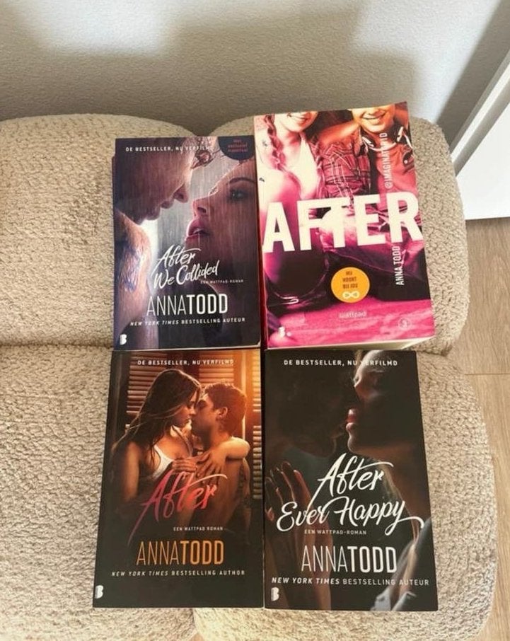 After serie - Anna Todd (4 boeken), Boeken, Ophalen of Verzenden, Gelezen, Nederland