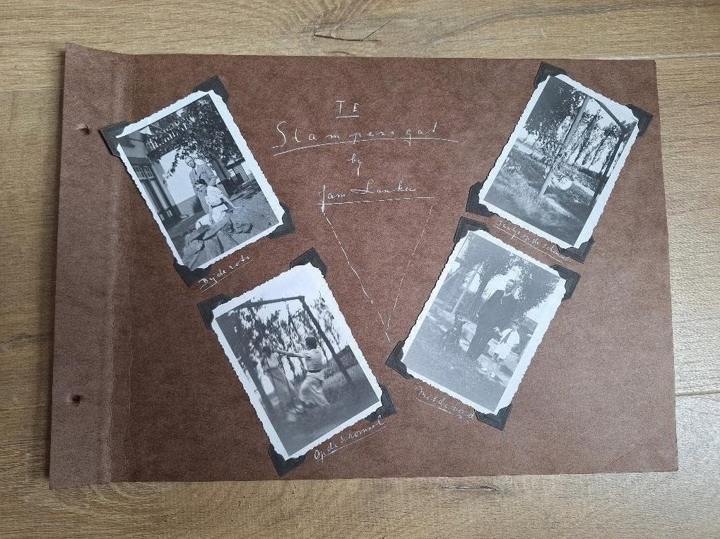 Acht oude foto's uit Stampersgat o.a. Villa Lankers, Verzamelen, Foto's en Prenten, Verzenden, Voor 1940, Zo goed als nieuw, Overige onderwerpen