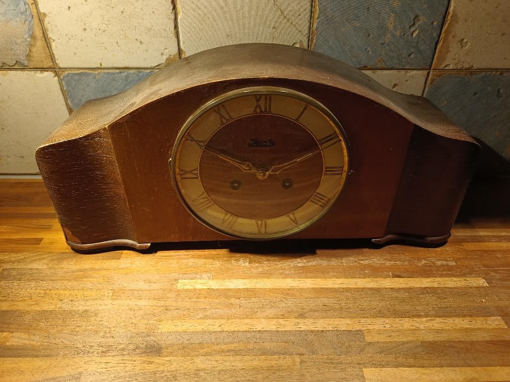 Vintage tafelklok "Hemle", Ophalen
