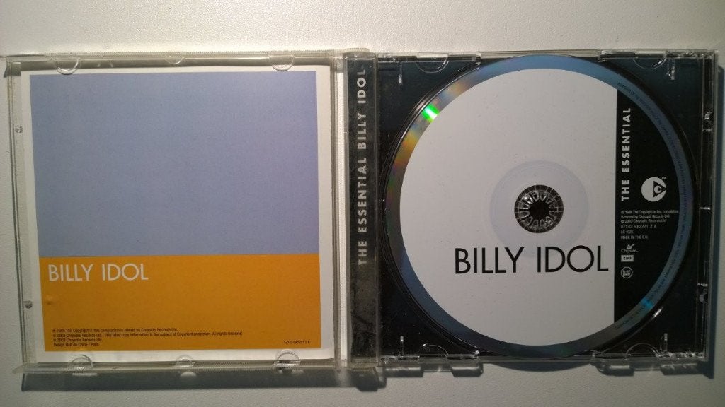Billy Idol - The Essential, Ophalen of Verzenden, Zo goed als nieuw, Poprock, Album