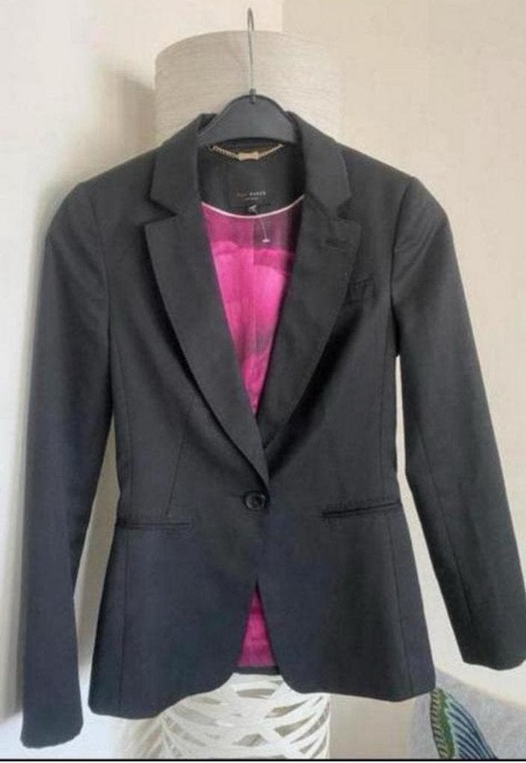 Ted baker maat 1 S nieuw wol, Zwart, Ophalen of Verzenden, Zo goed als nieuw, Jasje