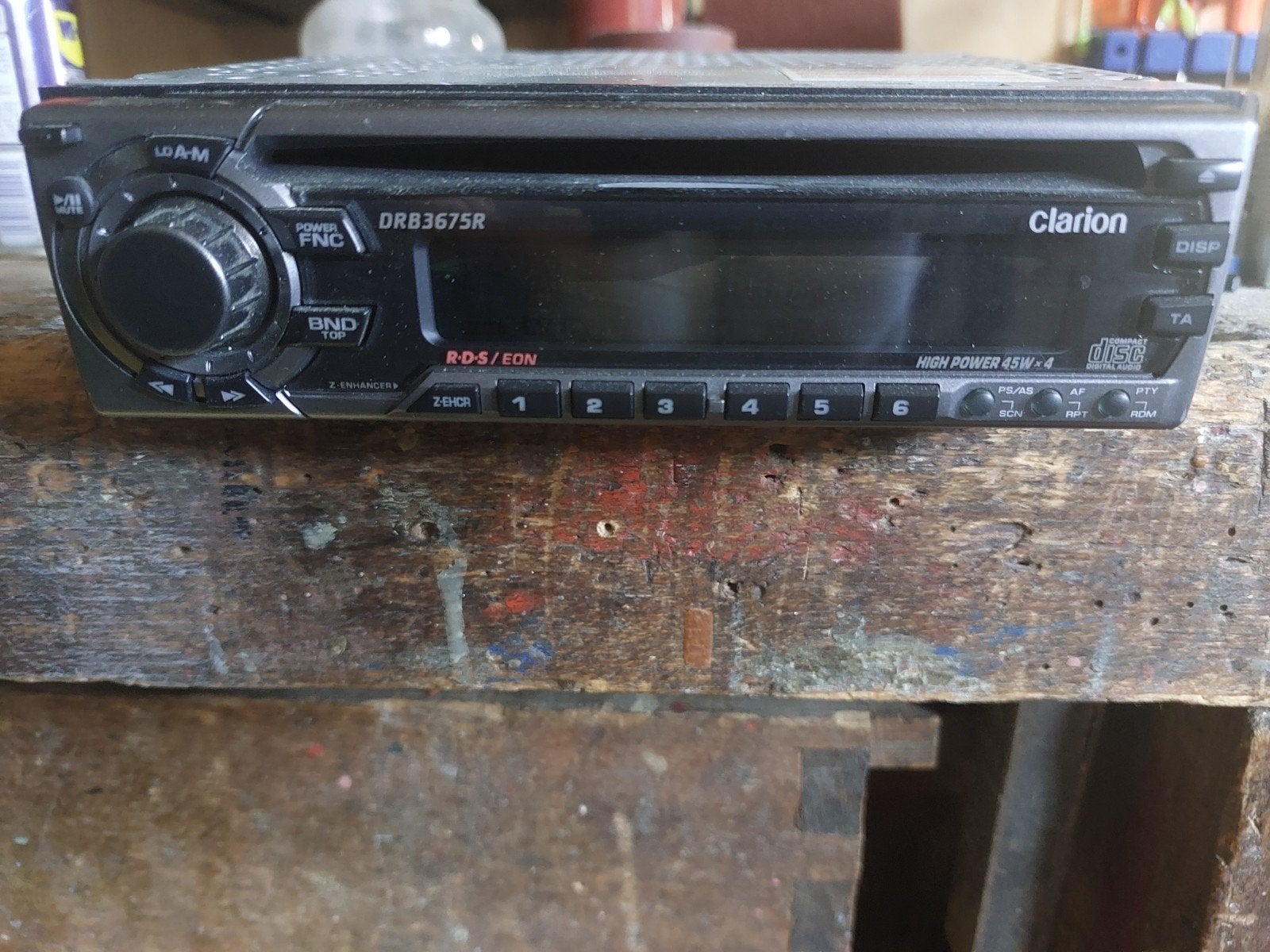 Clarion DRB3675R Autoradio CD-speler, Ophalen, Gebruikt