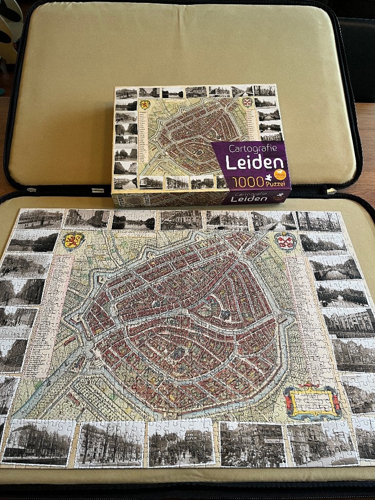 Puzzel Leiden 1000 stukjes, Ophalen of Verzenden, 500 t/m 1500 stukjes, Zo goed als nieuw, Legpuzzel