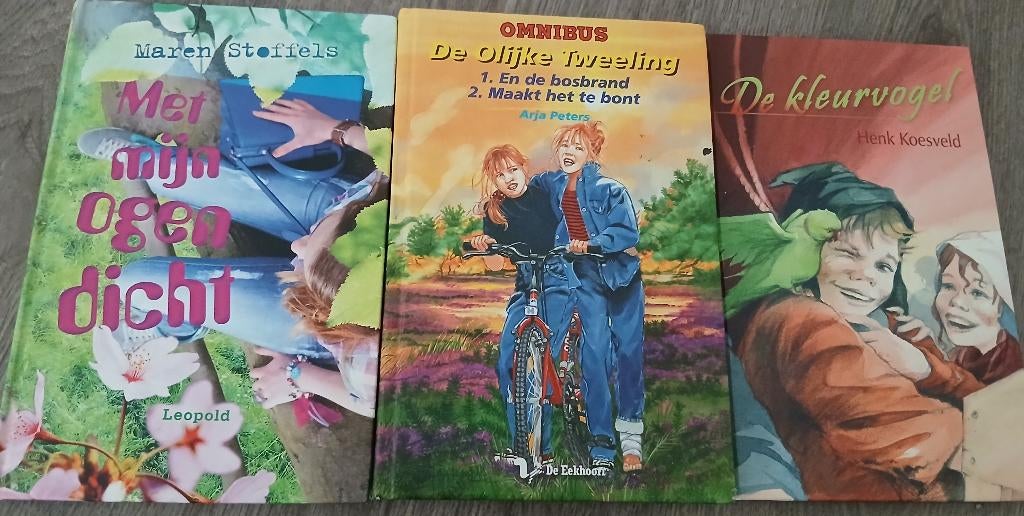 3 Kinder/jeugdboeken, Verzenden, Zo goed als nieuw, Maren Stoffels, Fictie