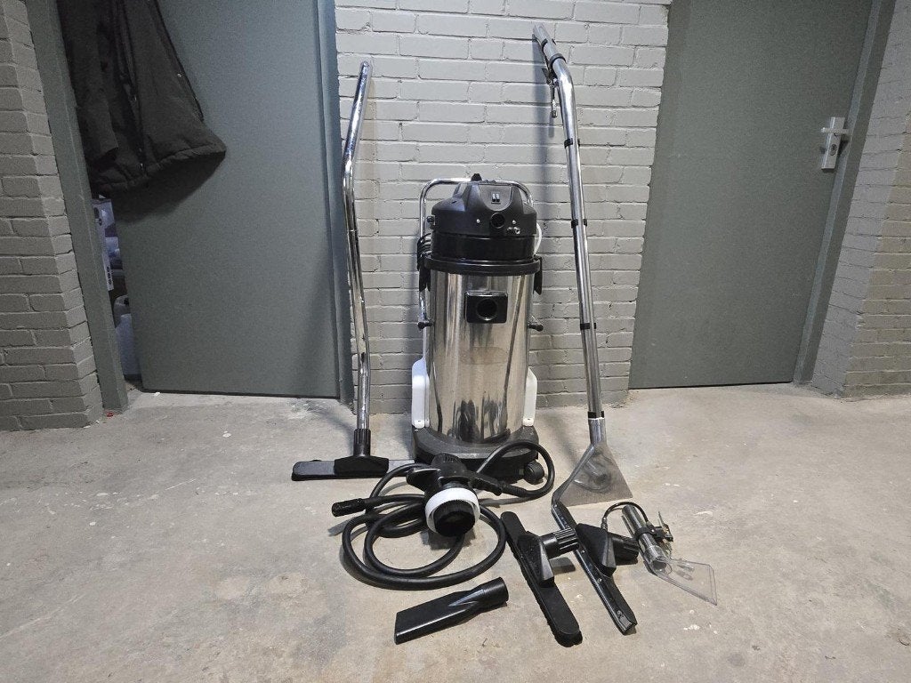 Professionele Tapijt- & Bekledingreiniger Extractiemachine, Ophalen of Verzenden, Zo goed als nieuw, Waterstofzuiger