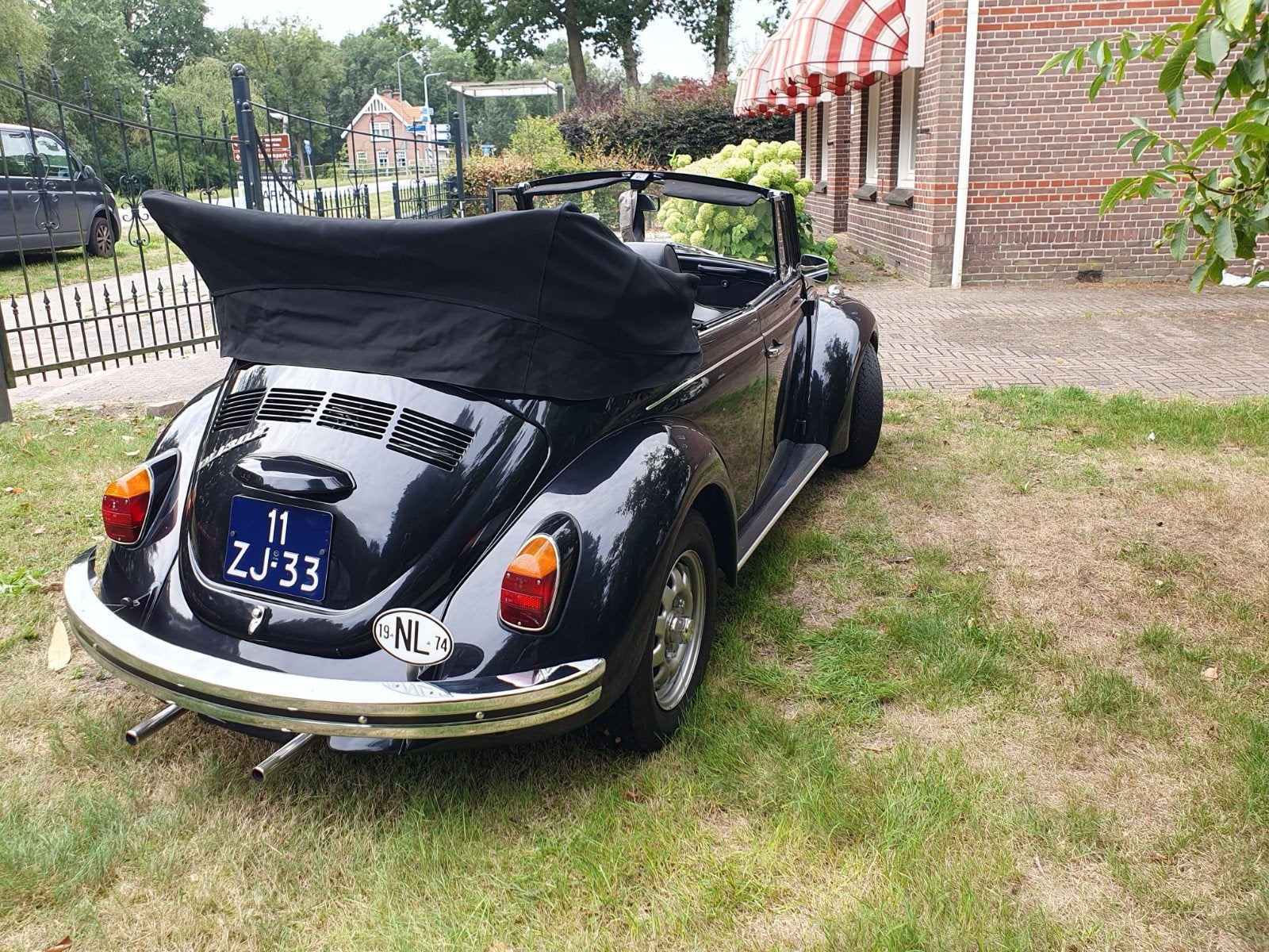 Kever cabriolet 1974 Karmann carrosserie, foto 4