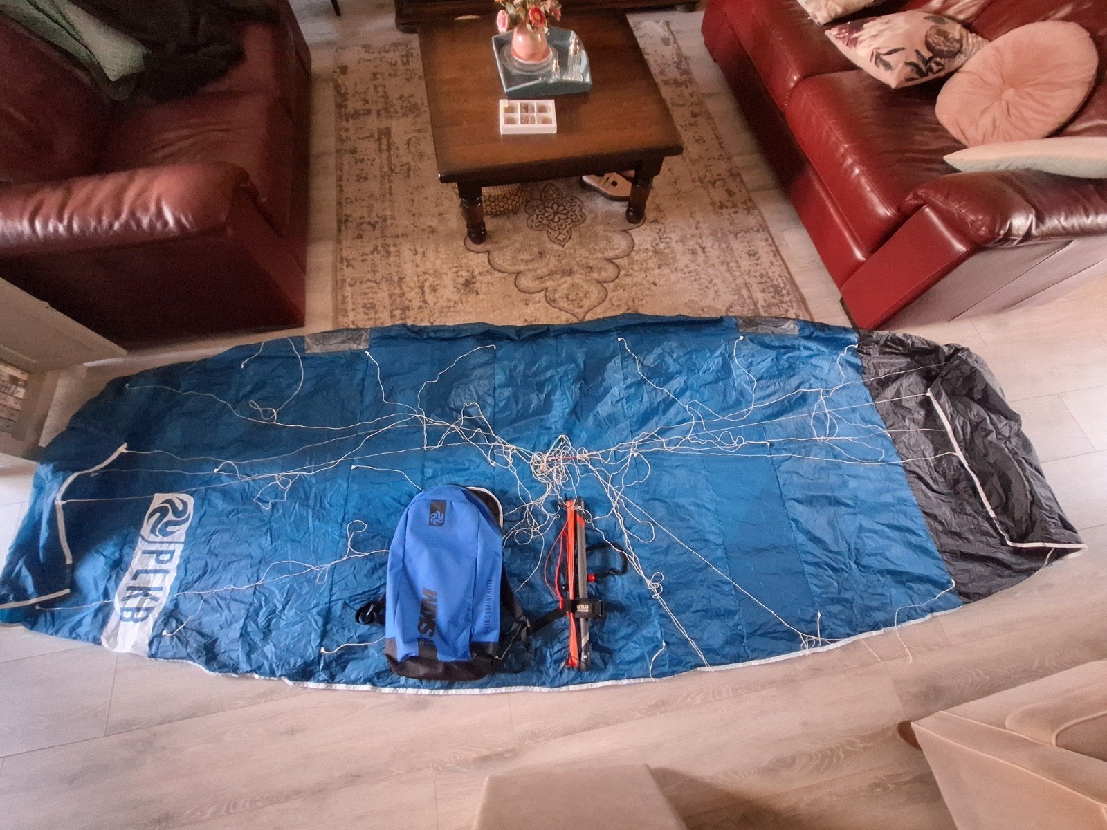 PLKB Skim 4.0 Kitesurf Kite - Zo goed als nieuw, Geen board, Ophalen of Verzenden, Zo goed als nieuw, Kite