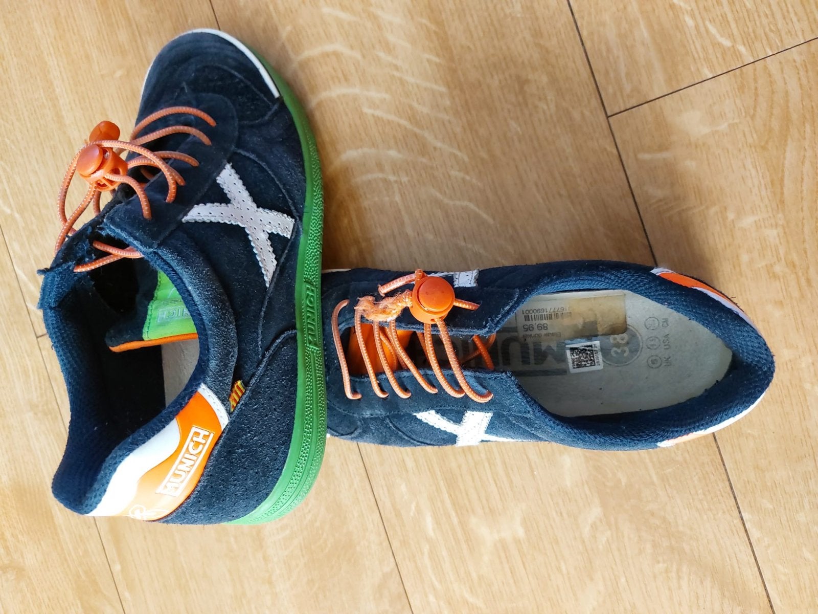 Munich Sportschoenen Maat 38 - Zo goed als nieuw, Ophalen, Zo goed als nieuw, Blauw