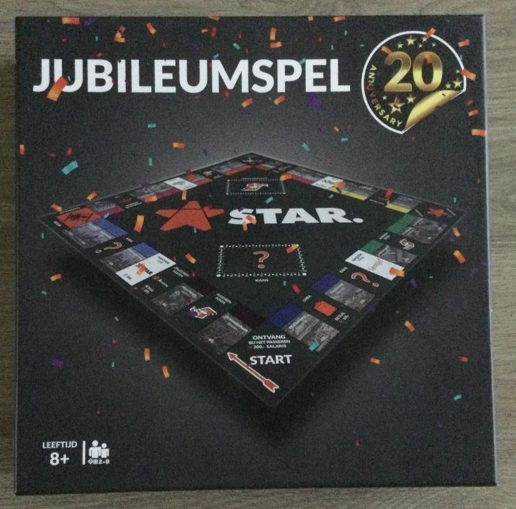 Star Jubileumspel, Hobby en Vrije tijd, Gezelschapsspellen | Bordspellen, Vijf spelers of meer, Ophalen of Verzenden, Nieuw
