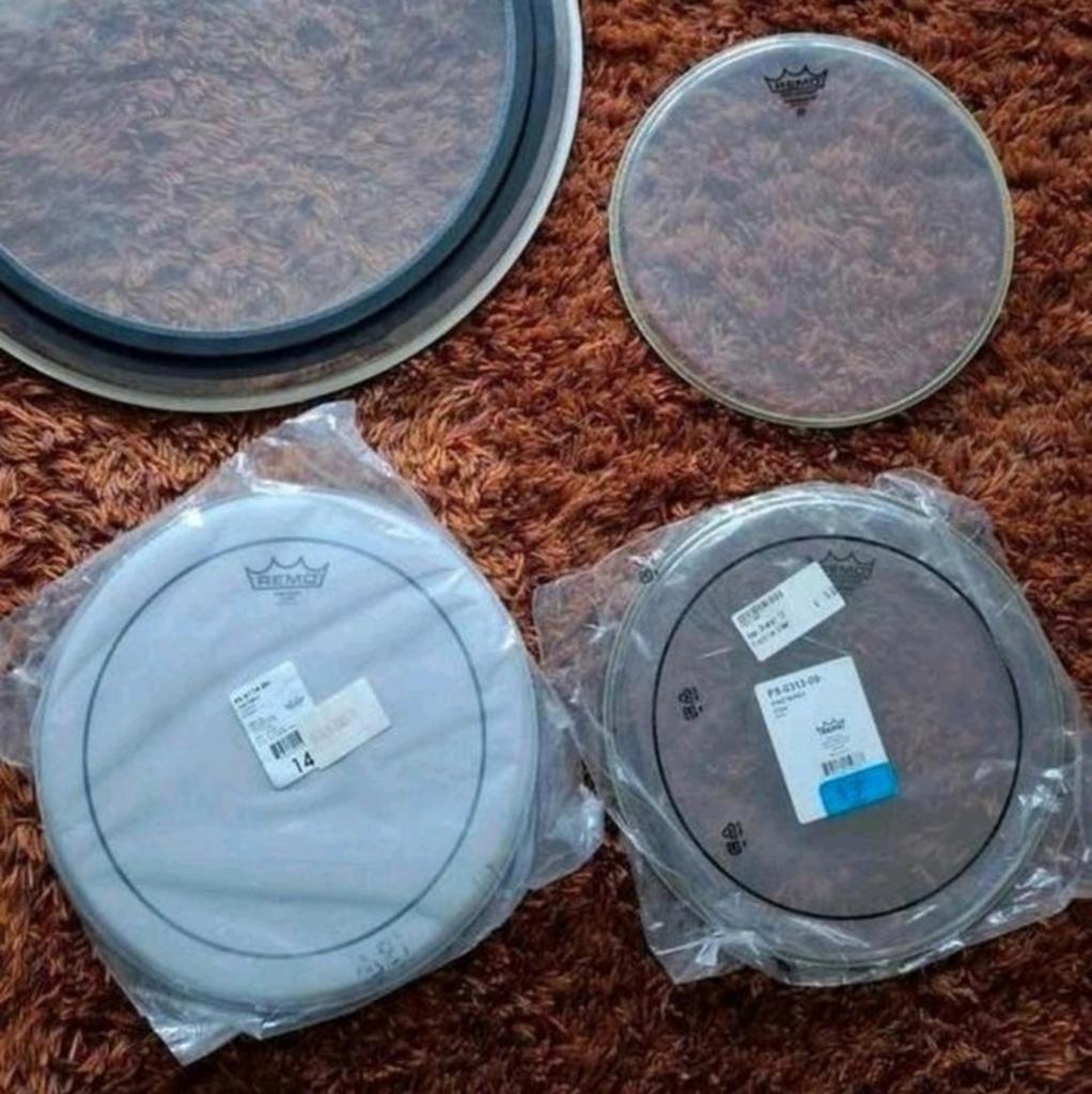 Remo 12" Clear Drumvel / Drum Head Vel Drumhead, Gebruikt, ., Drums of Percussie, Remo