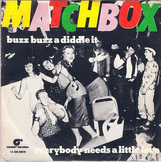 matchbox - buzz buzz a diddle it ( 1979), 7 inch, Single, Ophalen of Verzenden, Pop