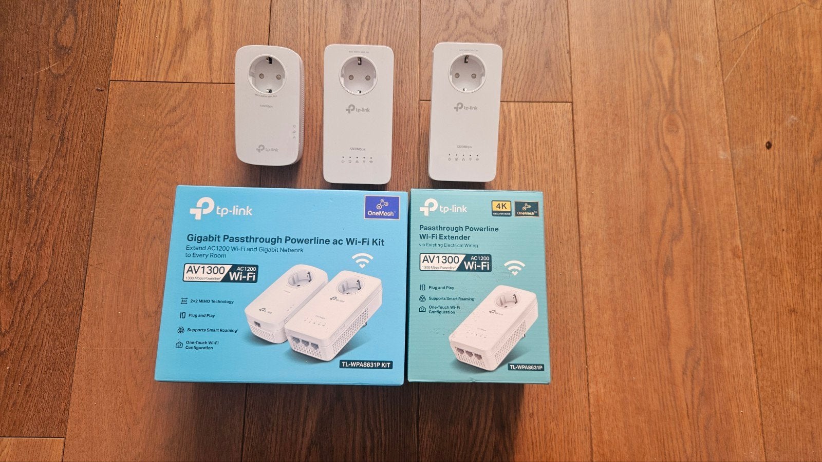 TP-Link Powerline AV1300 Wi-Fi Kit + Extender, Ophalen of Verzenden, Zo goed als nieuw, TP-Link