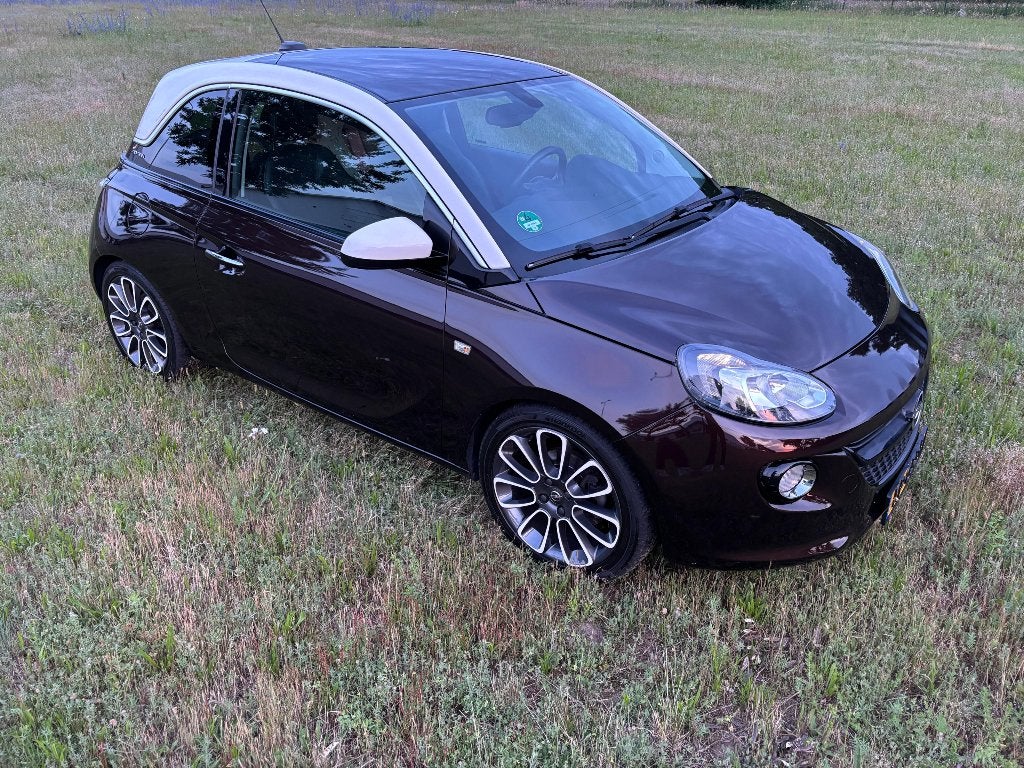 Prachtige Opel ADAM 1.0 Turbo, Full Option, Panorama Dak, Voorwielaandrijving, ADAM, 40 €/maand, Bruin