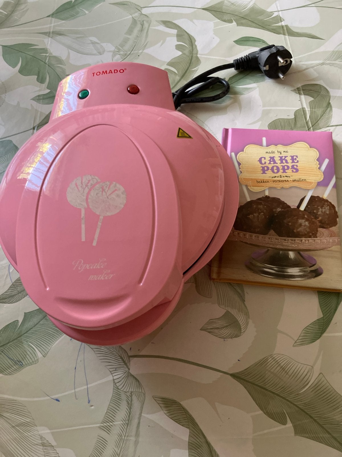 Tomado Cake Pop Maker Roze met Receptenboekje, Ophalen, Gebruikt