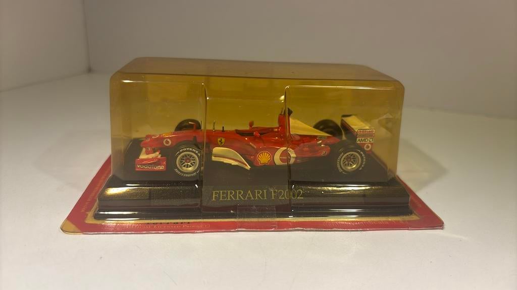 F1 ferrari f2002 atlas 1.43, Hobby en Vrije tijd, Modelauto's | 1:43, Overige merken, Auto, Ophalen of Verzenden, A