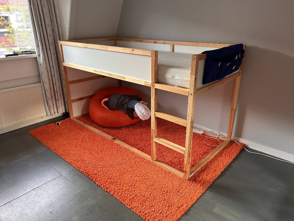 Ikea KURA Keerbaar bed, Ophalen, Gebruikt, 180 cm of meer, 85 tot 100 cm