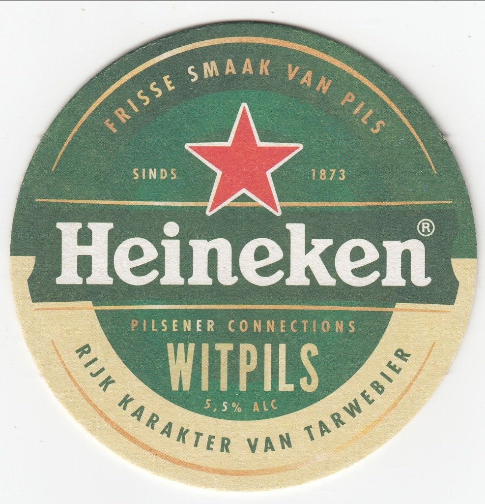 1 HEINEKEN BIERVILTJE, Ophalen of Verzenden, Gebruikt, Viltje(s), Heineken