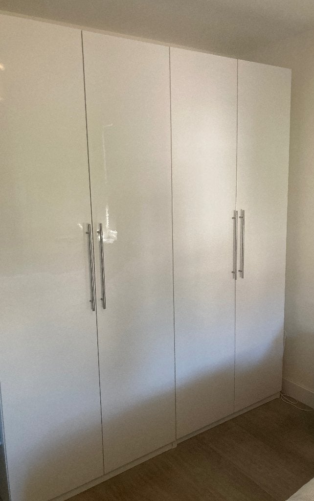 Ikea PAX kastdeuren. Hoogglans wit 229x50 cm. 4 stuks., Ophalen, 200 cm of meer, 50 tot 100 cm, Zo goed als nieuw