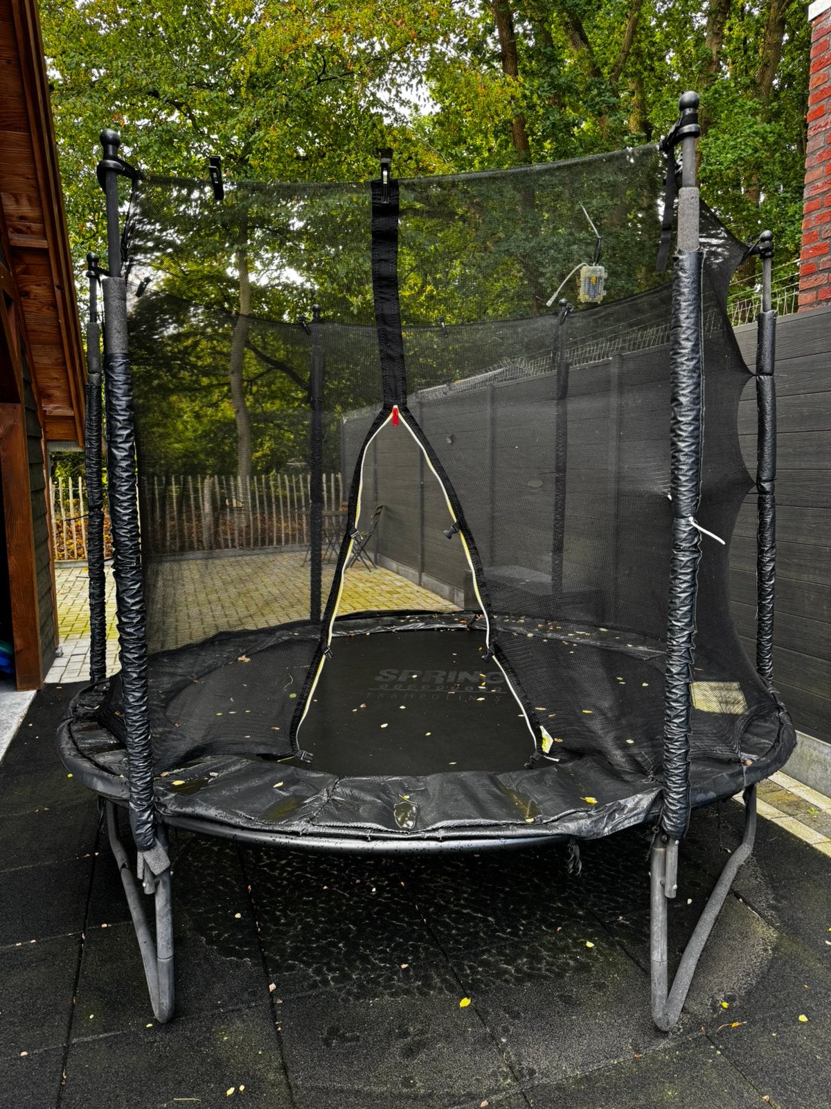 Trampoline 245 cm, Kinderen en Baby's, Ophalen, Gebruikt