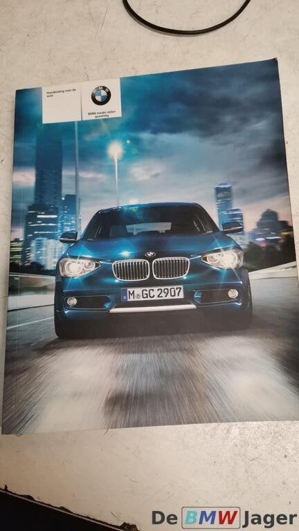 Instructieboekje met idrive Nederlands BMW F20 01402607648, Gebruikt, Ophalen of Verzenden, BMW, BMW