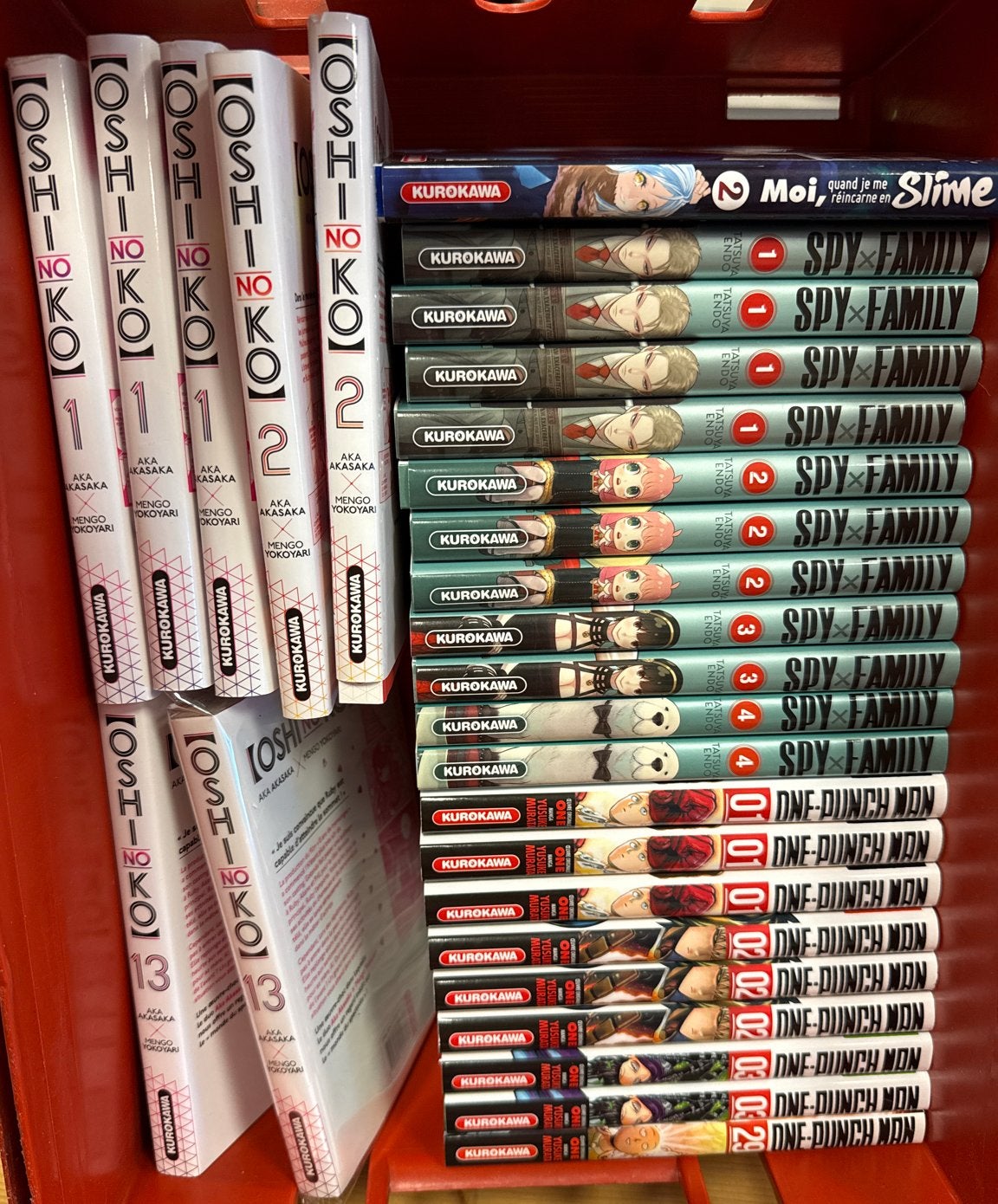 Grote collectie manga: Oshi no Ko, Spy x Family, One-Punch M, Boeken, Meerdere stripboeken, Ophalen of Verzenden, Nieuw