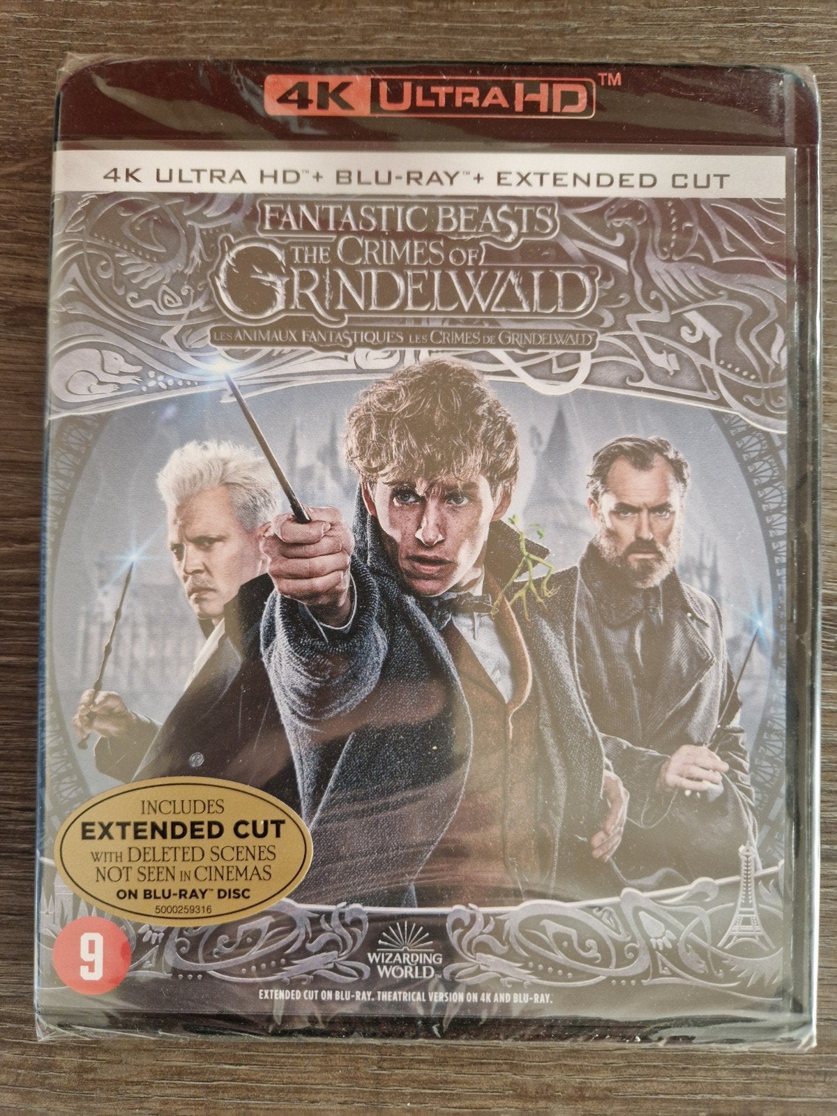 Fantastic Beasts: The Crimes of Grindelwald (2018) 4K + BR, Nederlands, Film, Science Fiction en Fantasy, 4K Ultra HD Blu-ray