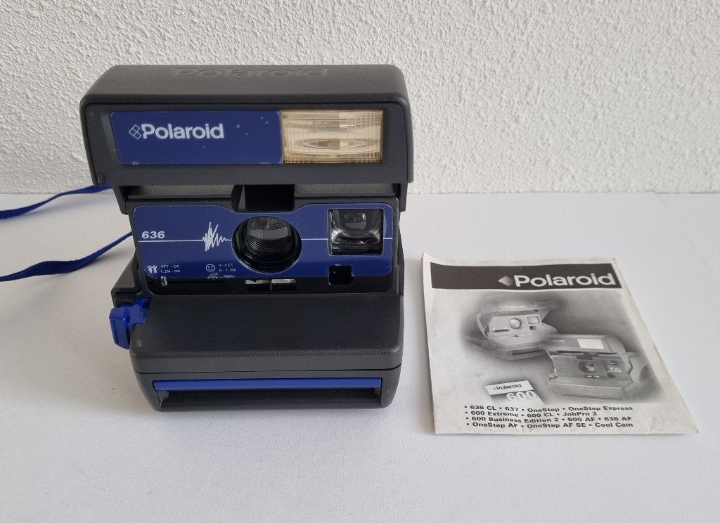 Polaroid 636 Instant Film Camera, Ophalen of Verzenden, Gebruikt, Polaroid, Polaroid