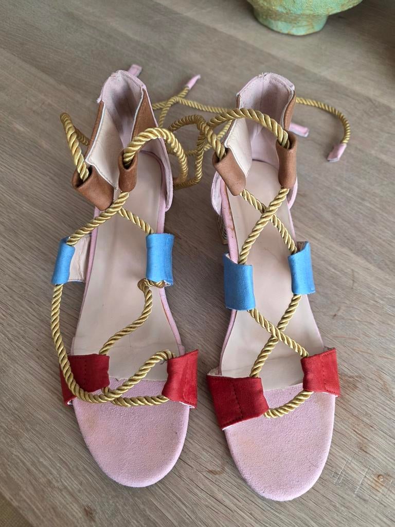 Sandalen, Kleding | Dames, Ophalen of Verzenden, Zo goed als nieuw, Sandalen of Muiltjes