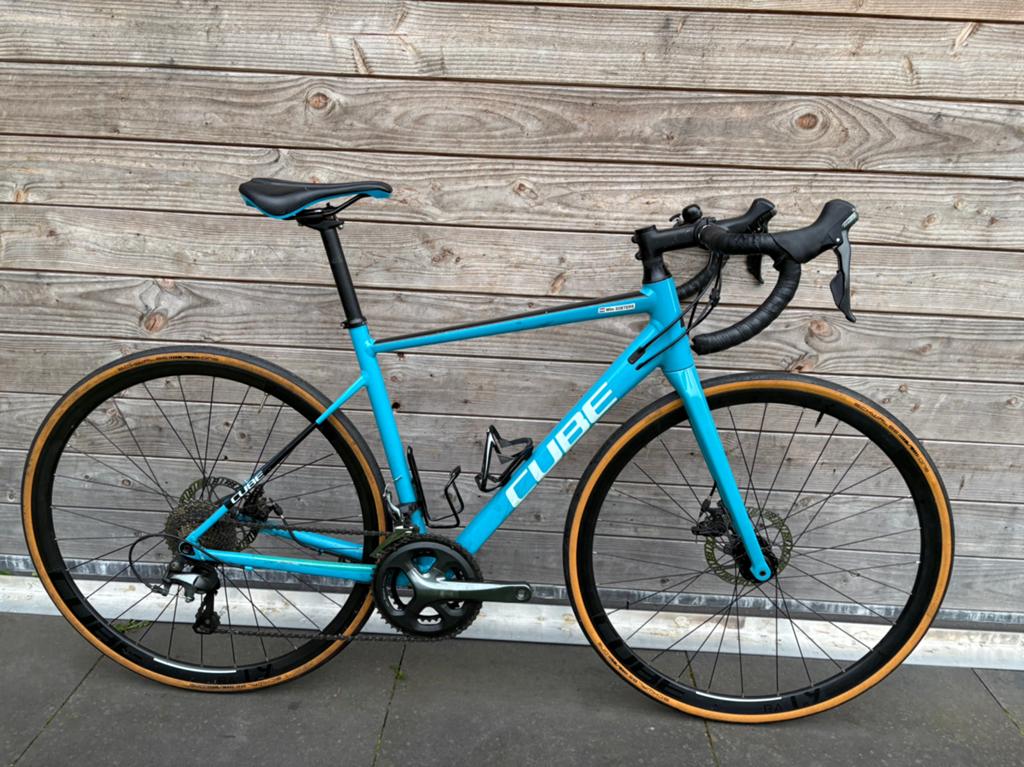 Cube Attain race maat 53 Shimano Tiagra 2x10 disc, Fietsen en Brommers, Fietsen | Racefietsen, 28 inch, Stalbergweg, Gebruikt