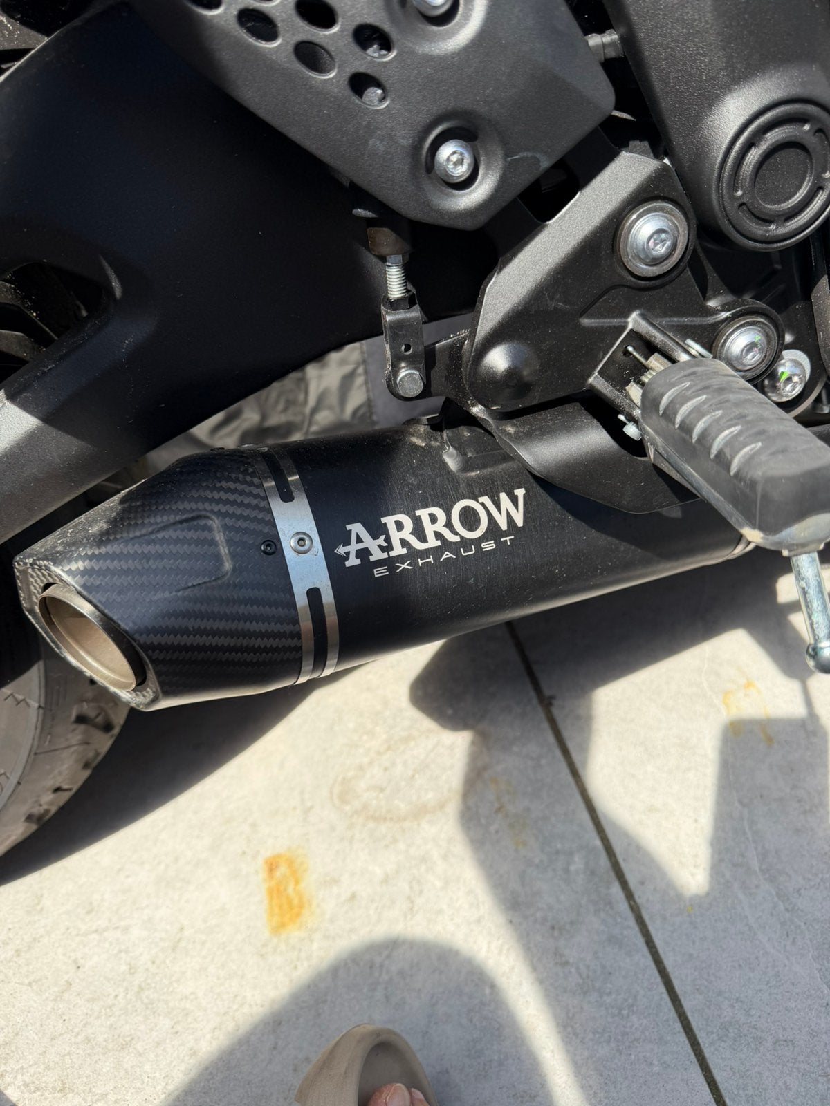 Arrow Dark Icon Uitlaat Yamaha Tracer 7, Ophalen, Nieuw