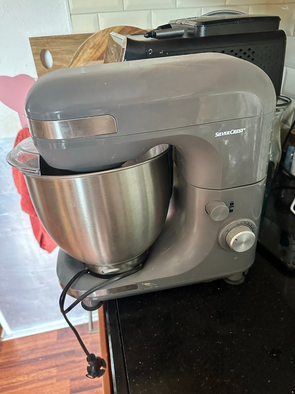 Silvercrest Keukenmachine - Zo goed als nieuw, 3 tot 4 liter, Ophalen, Zo goed als nieuw, 3 snelheden of meer