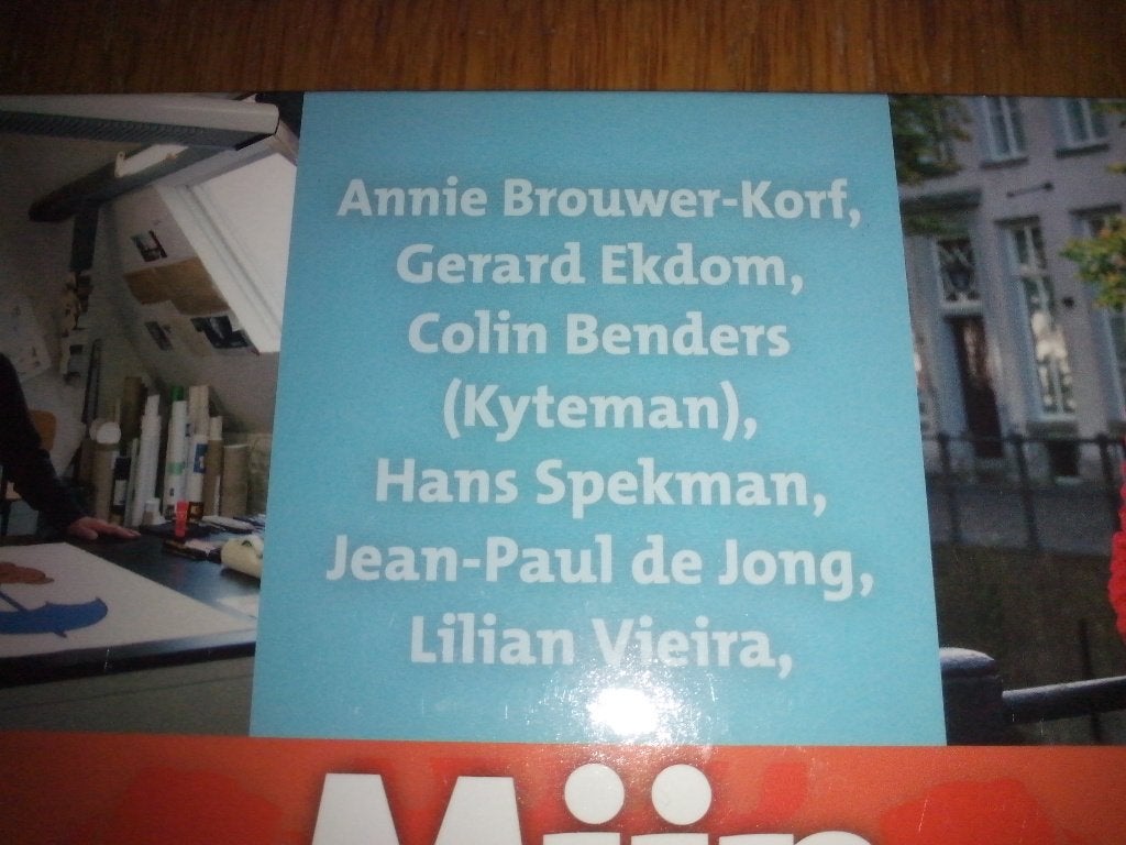 Mijn plek Utrecht: Japin Westbroek Temming Bruna van Rossum, Ophalen of Verzenden, 20e eeuw of later, Zo goed als nieuw