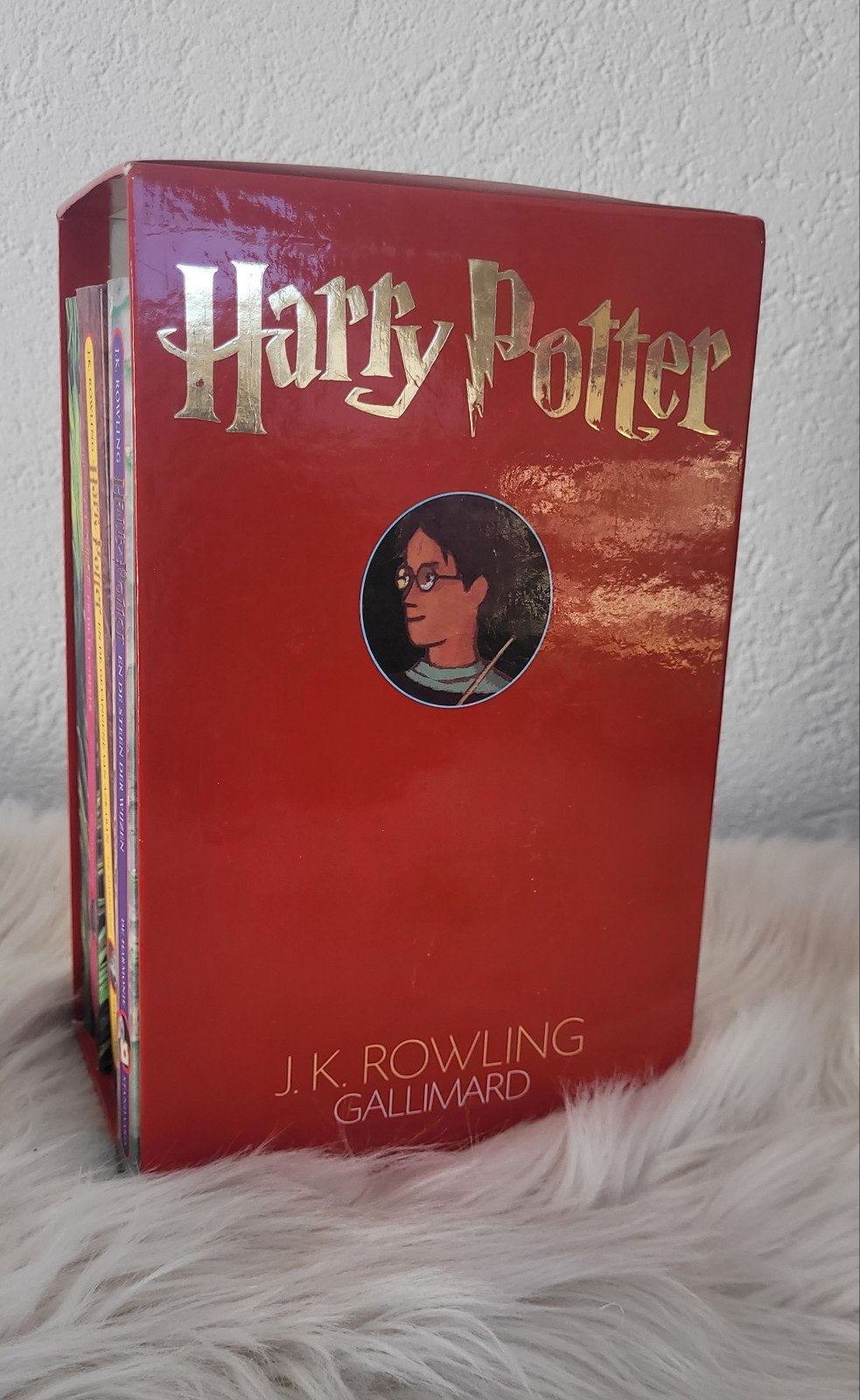 Harry Potter Boxset - Deel 1 t/m 4 (Nederlands), Boeken, Verzenden, Gelezen, J.K. Rowling