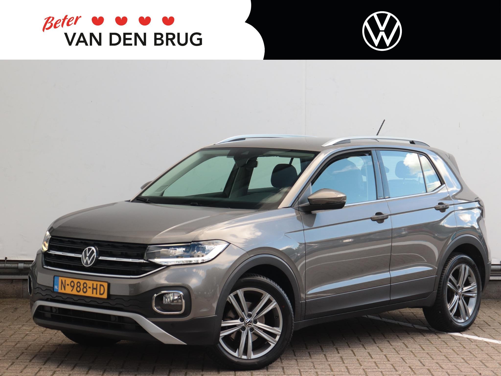 Volkswagen T-Cross 1.0 TSI Style | Trekhaak | Achteruitrijca, Gebruikt, Euro 6, Bedrijf, 3 cilinders