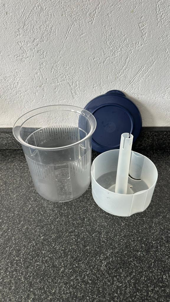 Tupperware zuurpot, Ophalen of Verzenden, Zo goed als nieuw, Blauw, Overige typen