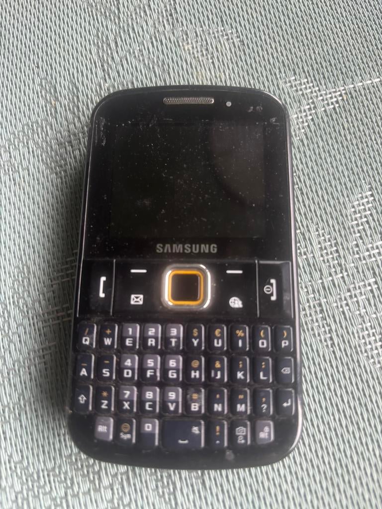 Samsung chat, Ophalen of Verzenden, Zo goed als nieuw, Zwart