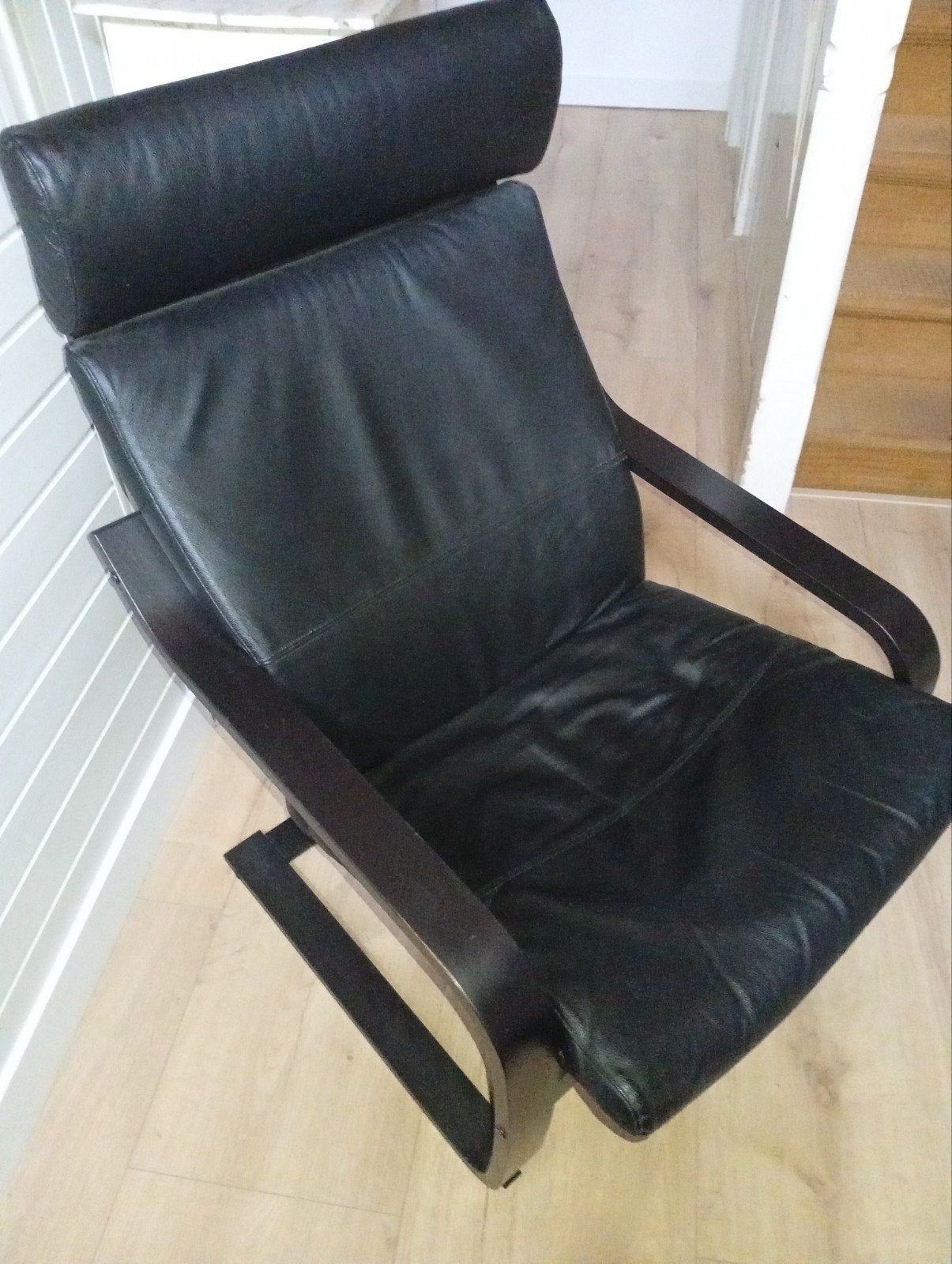 leren Ikea stoel, Ophalen, 75 tot 100 cm, Leer, 50 tot 75 cm