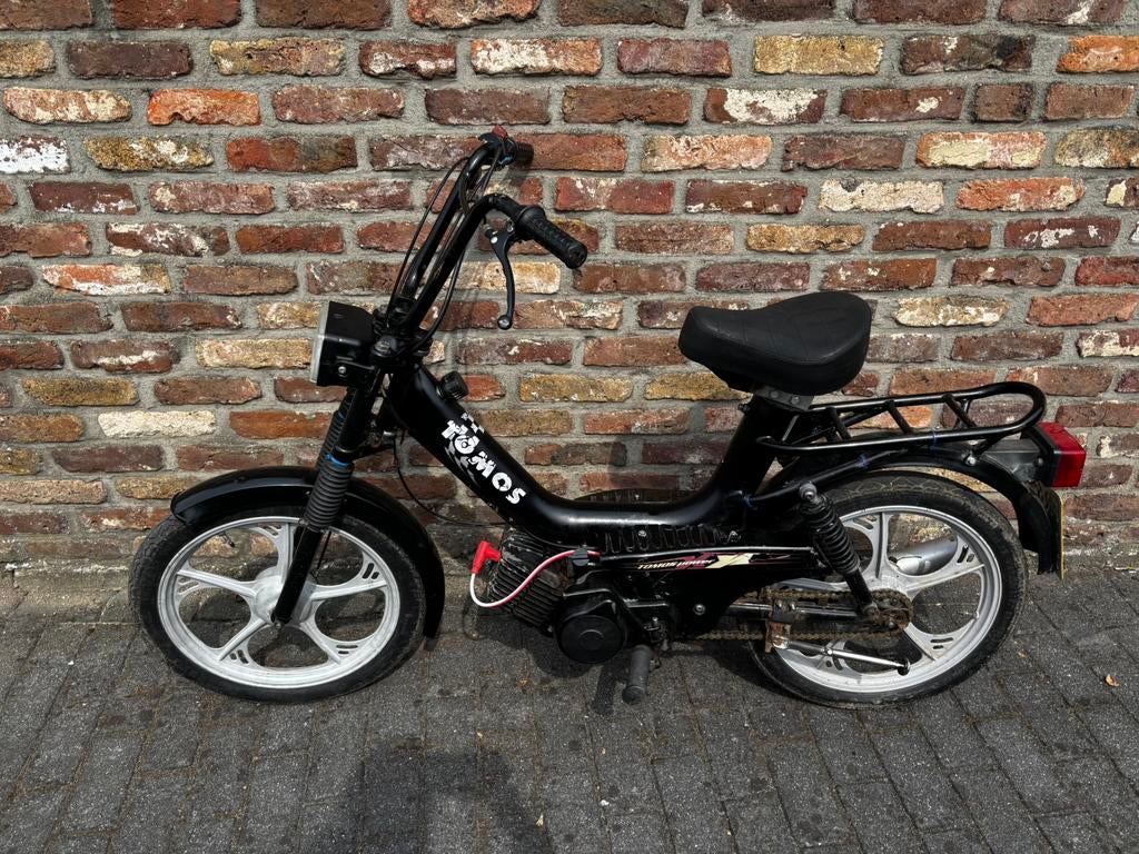 Tomos geel kenteken, Fietsen en Brommers, Brommers | Tomos, Ophalen, Gebruikt, Maximaal 45 km/u, 2 versnellingen