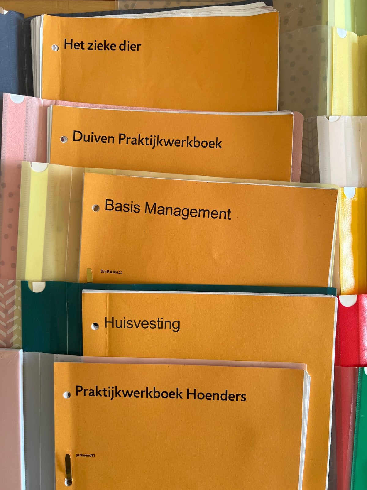 Syllabussen Aeres Barneveld - Dierverzorging MBO, Ophalen of Verzenden, Beta, Zo goed als nieuw, MBO