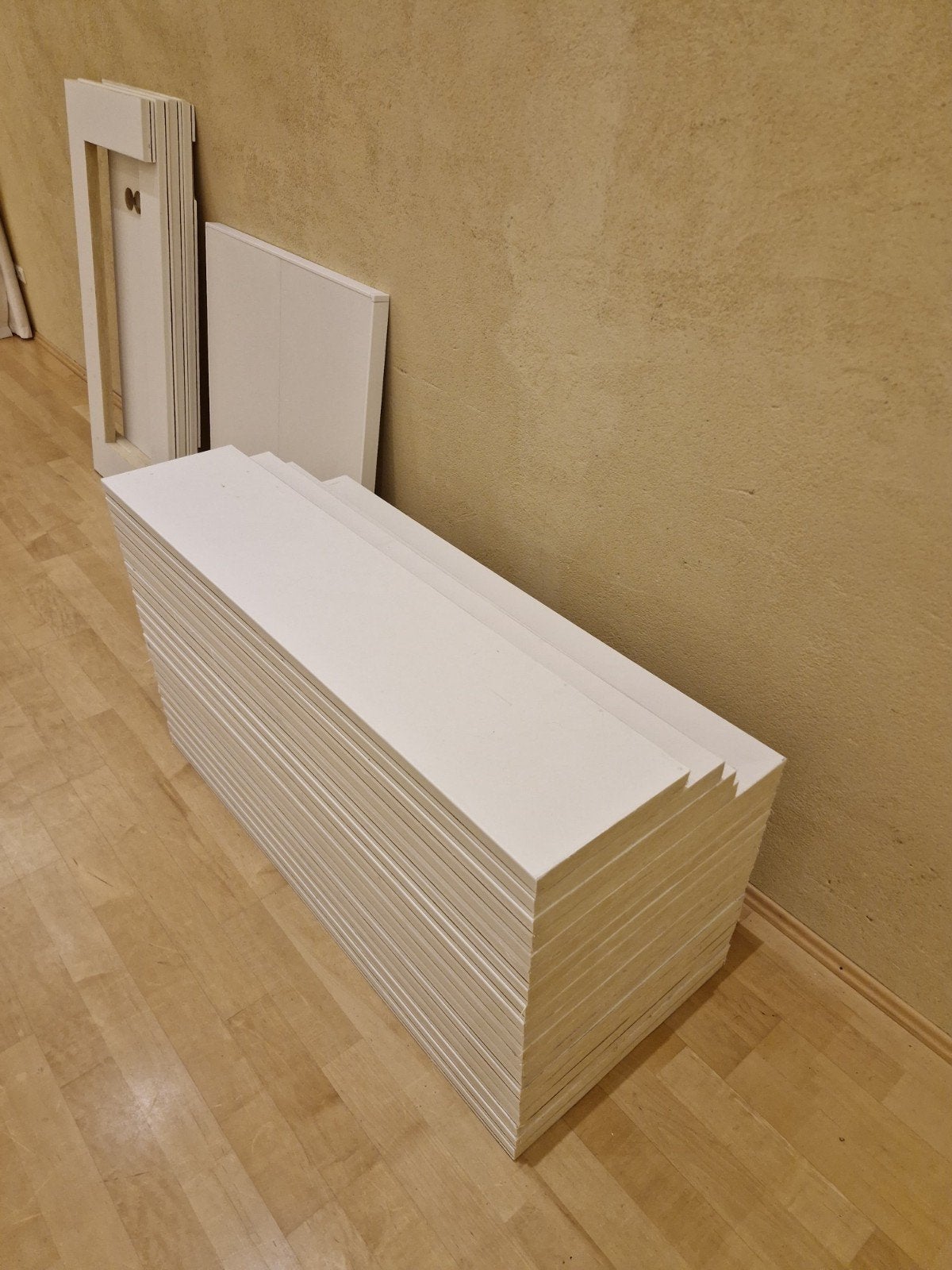 Akoestische panelen wit geluidsdempend wand isolatie, Ophalen