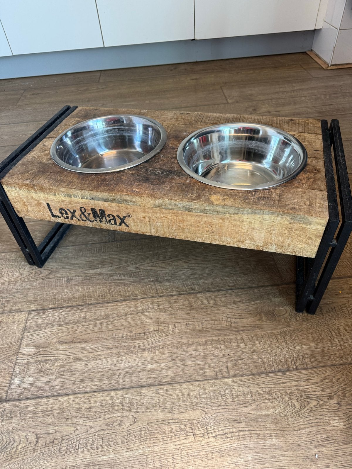 Lex&max voer/drinkbak, Ophalen, Gebruikt