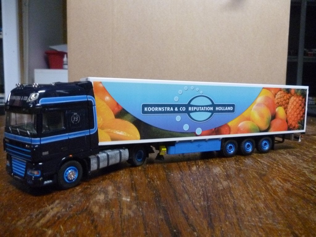 Tekno DAF XF 105 Koornstra & Co., Hobby en Vrije tijd, Modelauto's | 1:50, Ophalen of Verzenden, Nieuw, Bus of Vrachtwagen, Tekno