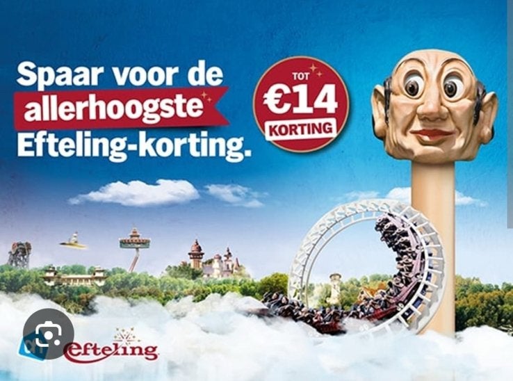 Efteling kaartjes 5 stuks, Tickets en Kaartjes, Drie personen of meer, Ticket of Toegangskaart