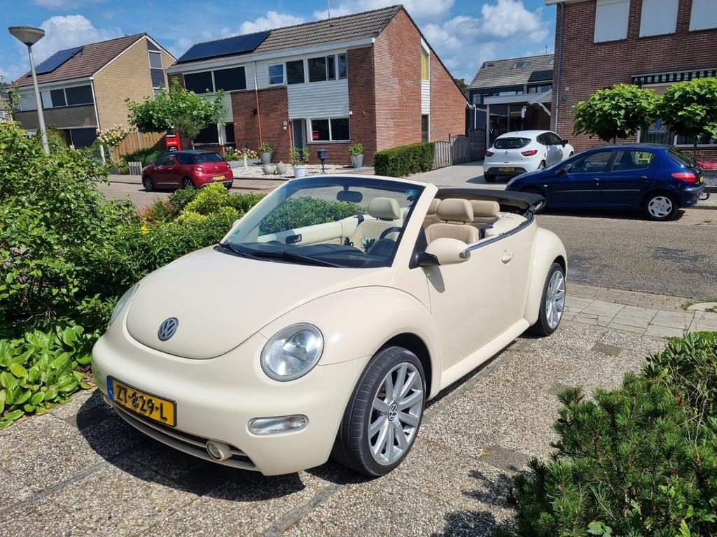 Volkswagen Beetle Cabrio, Auto's, Volkswagen, Particulier, Beetle (Kever), ABS, Airbags, Android Auto, Apple Carplay, Bluetooth
